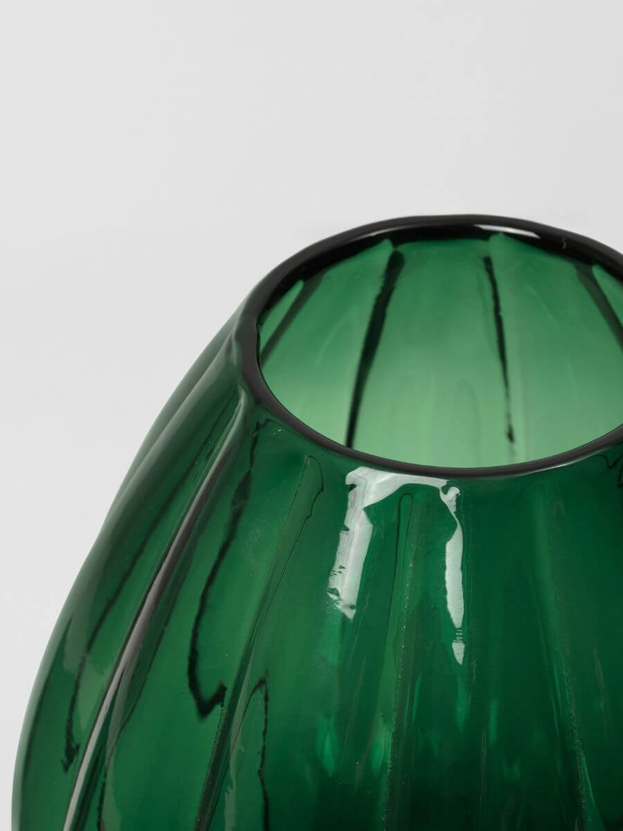 Broste Copenhagen - Malou Vase - Dark Green