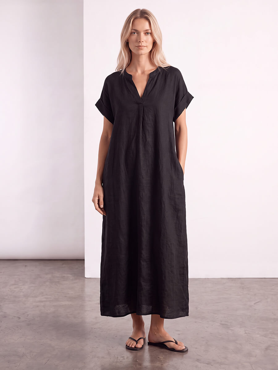 CABANA LIVING
Erantis Kaftan Dress - Black