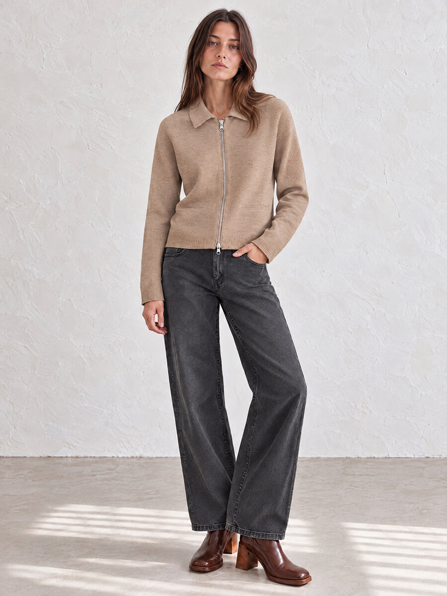 CABANA LIVING
Julietta Denim Pants - Black