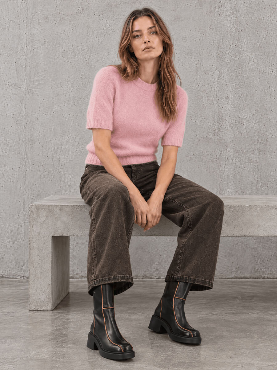 CABANA LIVING
Mowita Denim Pants - Brown