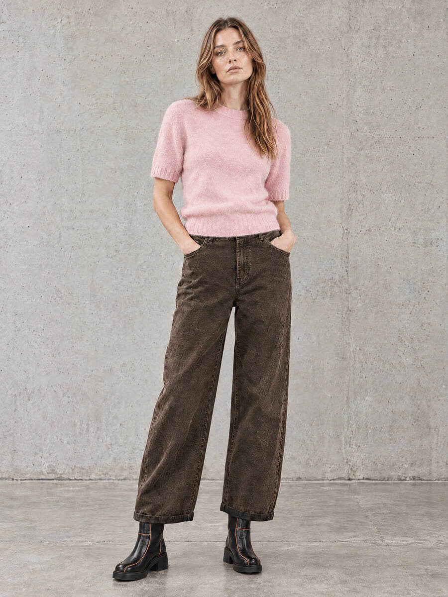 CABANA LIVING
Mowita Denim Pants - Brown