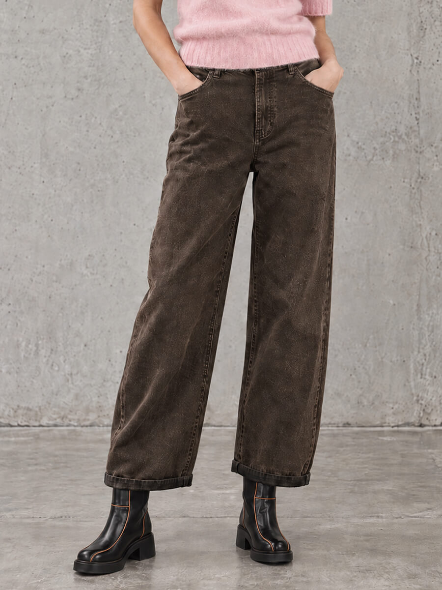 CABANA LIVING
Mowita Denim Pants - Brown