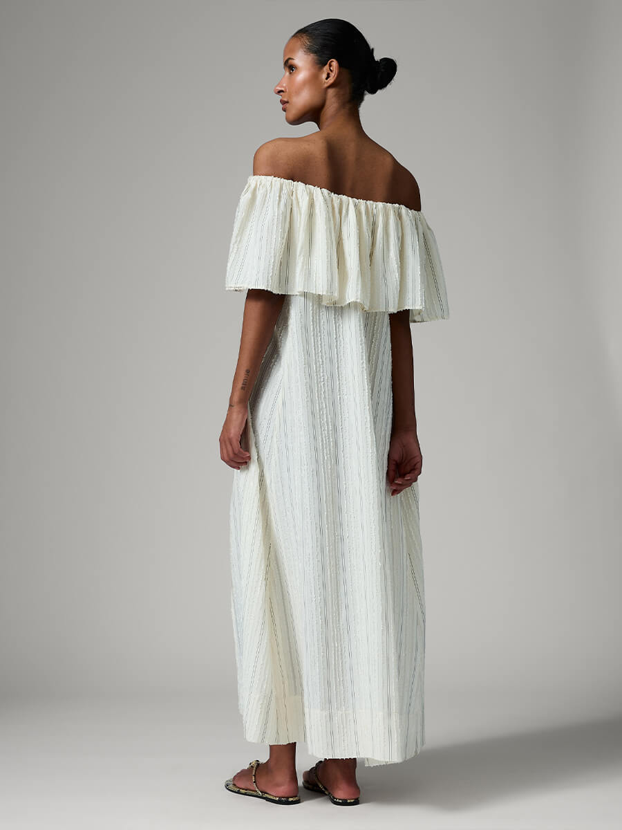 DAY BIRGER ET MIKKELSEN
Chrissi Raw Stripes Dress - Jet Stream