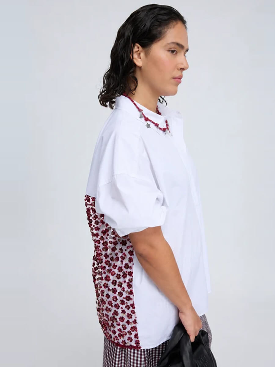 MUNTHE Contario Shirt - White