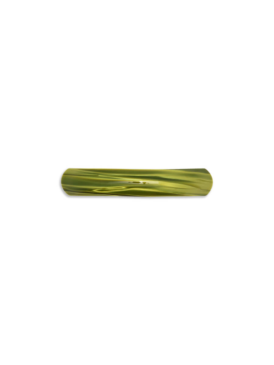 SUI AVA Curved Peppermint Hair Clip -Spinach Green