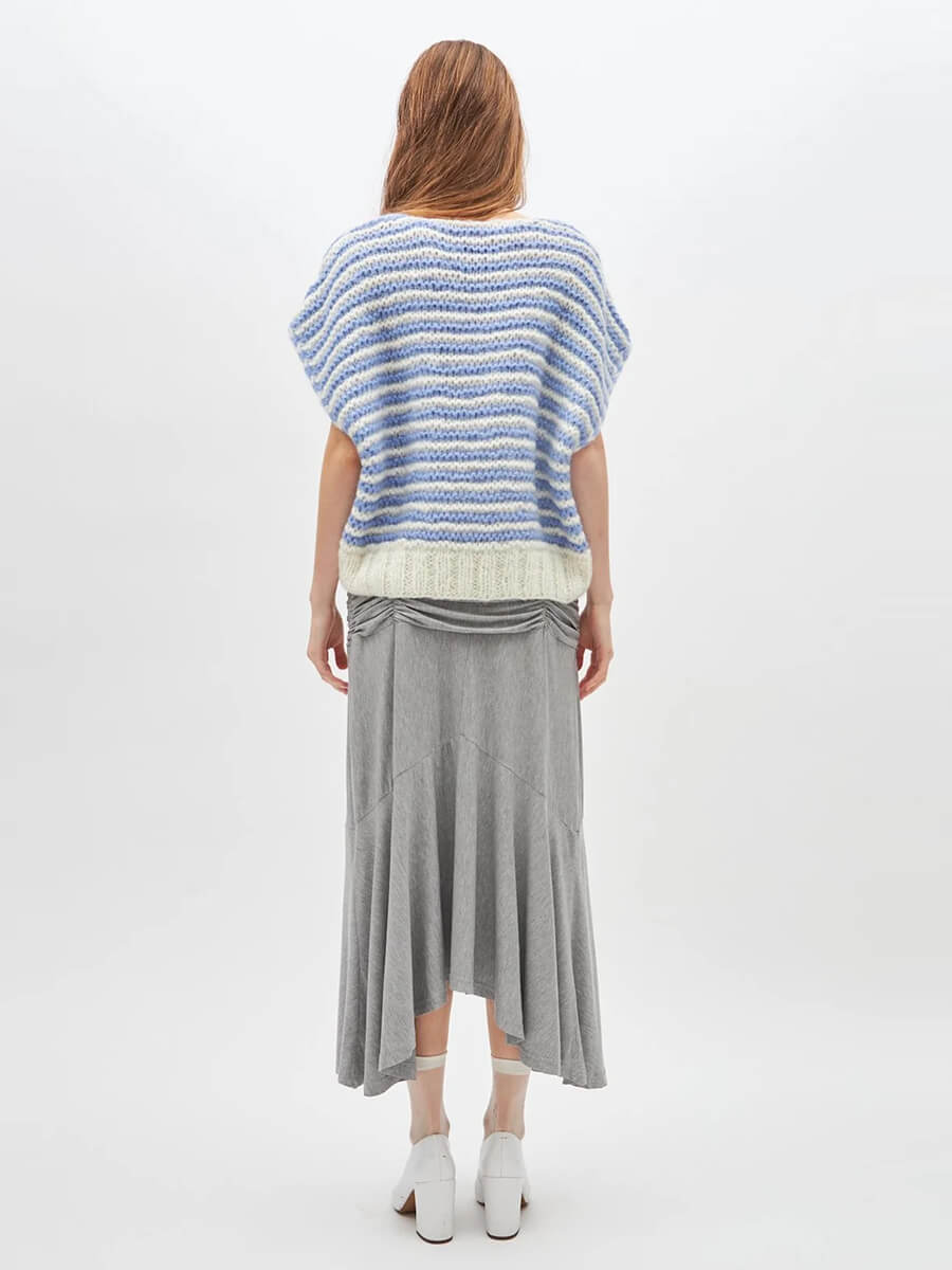 DAWN_X_DARE - Capri Stripe Vest - 642 Indigo 3