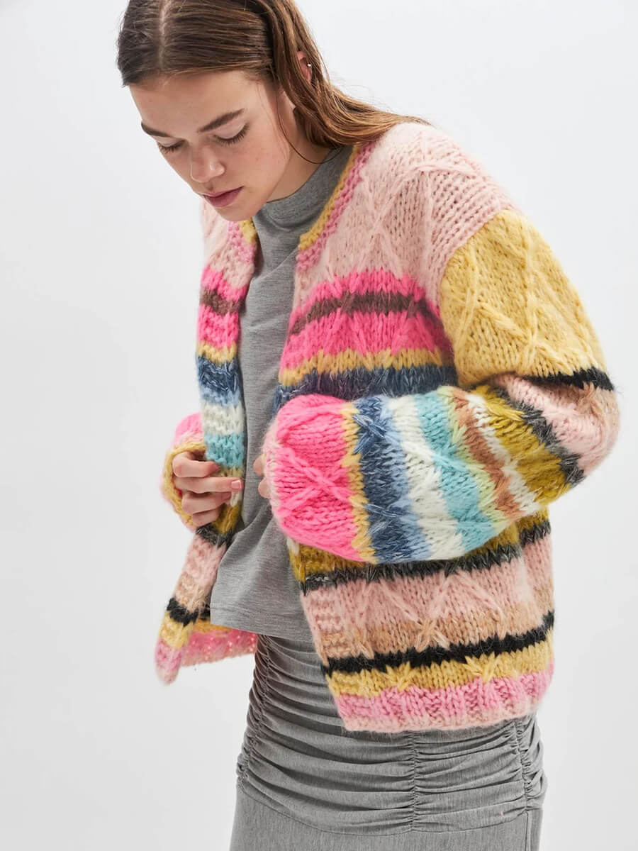 DAWN_X_DARE_Gabi Cardigan - Bold Multi 900