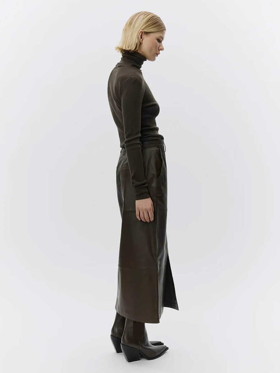 DAY BIRGER ET MIKKELSEN Anna Leather Skirt