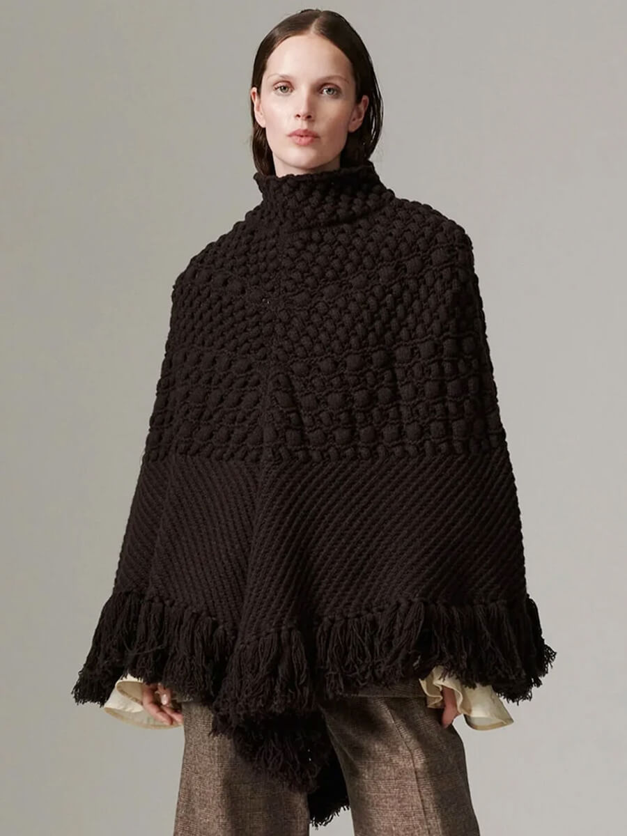 DAY BIRGER ET MIKKELSEN
Cabel Poncho - Ganache
