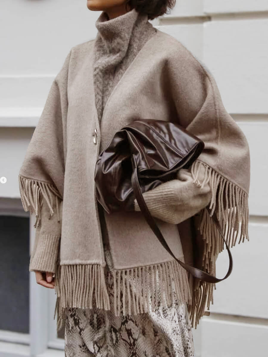 DAY BIRGER ET MIKKELSEN
Sybil Fringes Wrap - Beige Melange