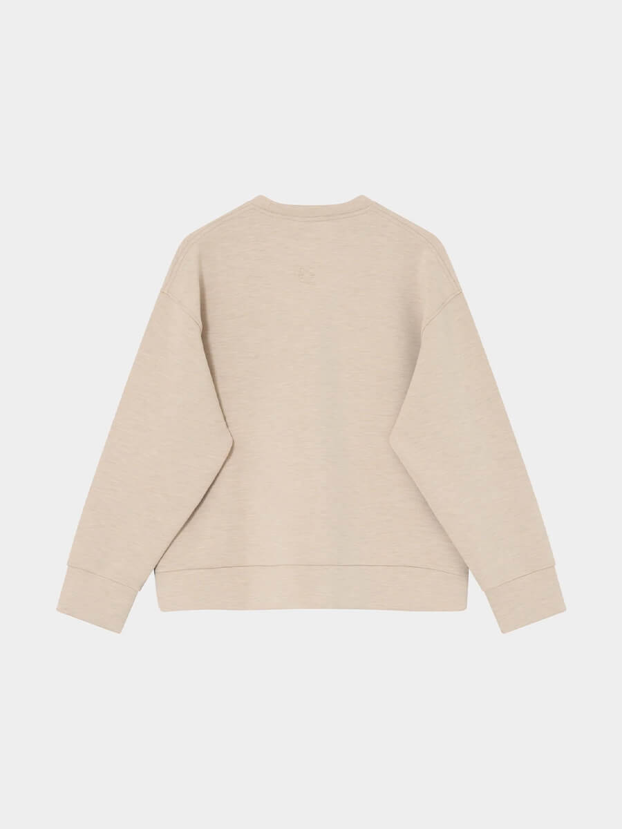 DAY BIRGER ET MIKKELSEN
Crewa Scuba Sweatshirt - Beige Melange