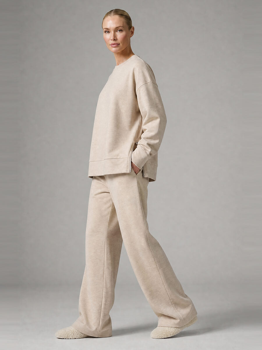 DAY BIRGER ET MIKKELSEN
Crewa Scuba Sweatshirt - Beige Melange