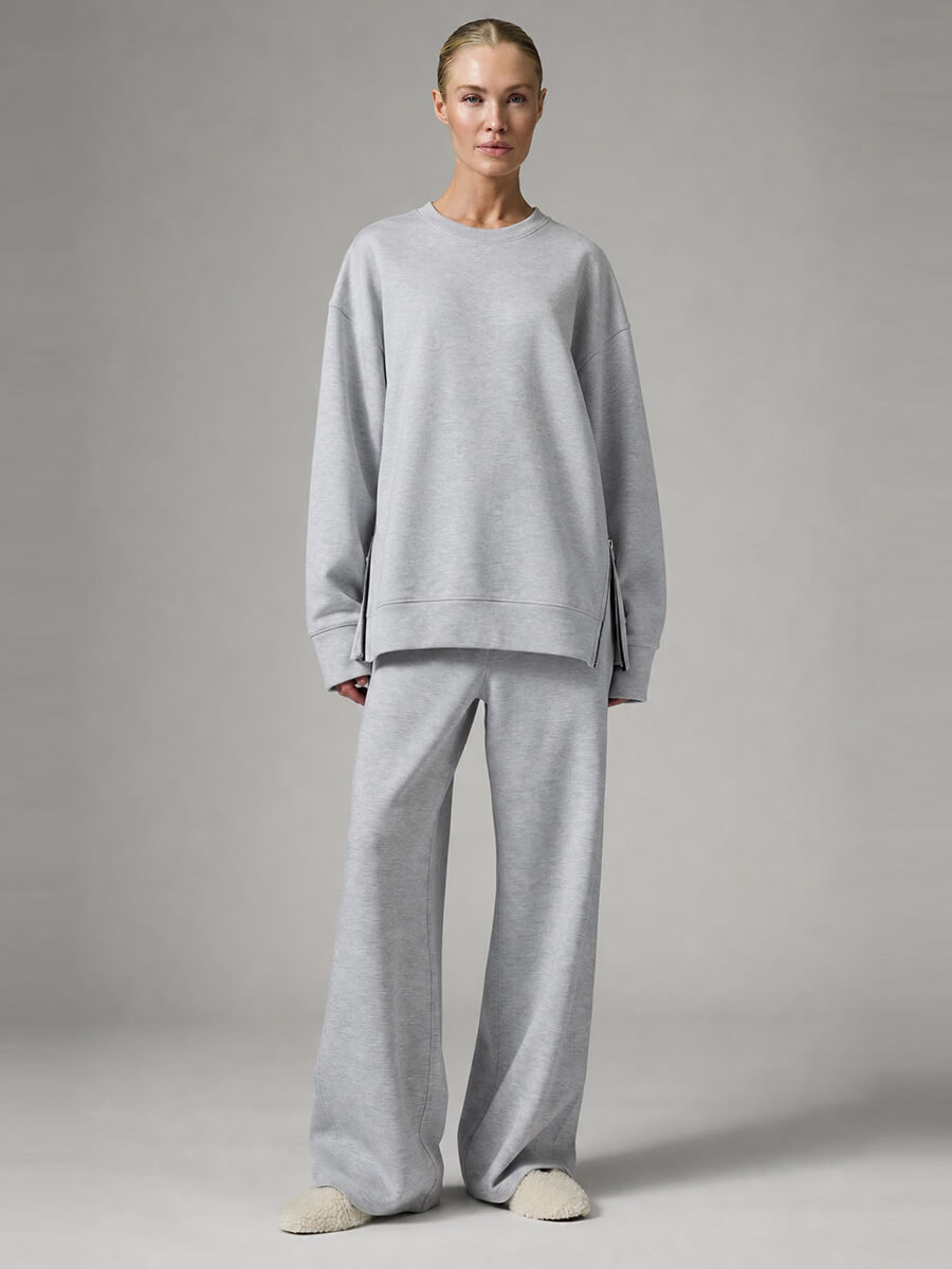 DAY BIRGER ET MIKKELSEN
Crewa Scuba Sweatshirt - Grey Melange