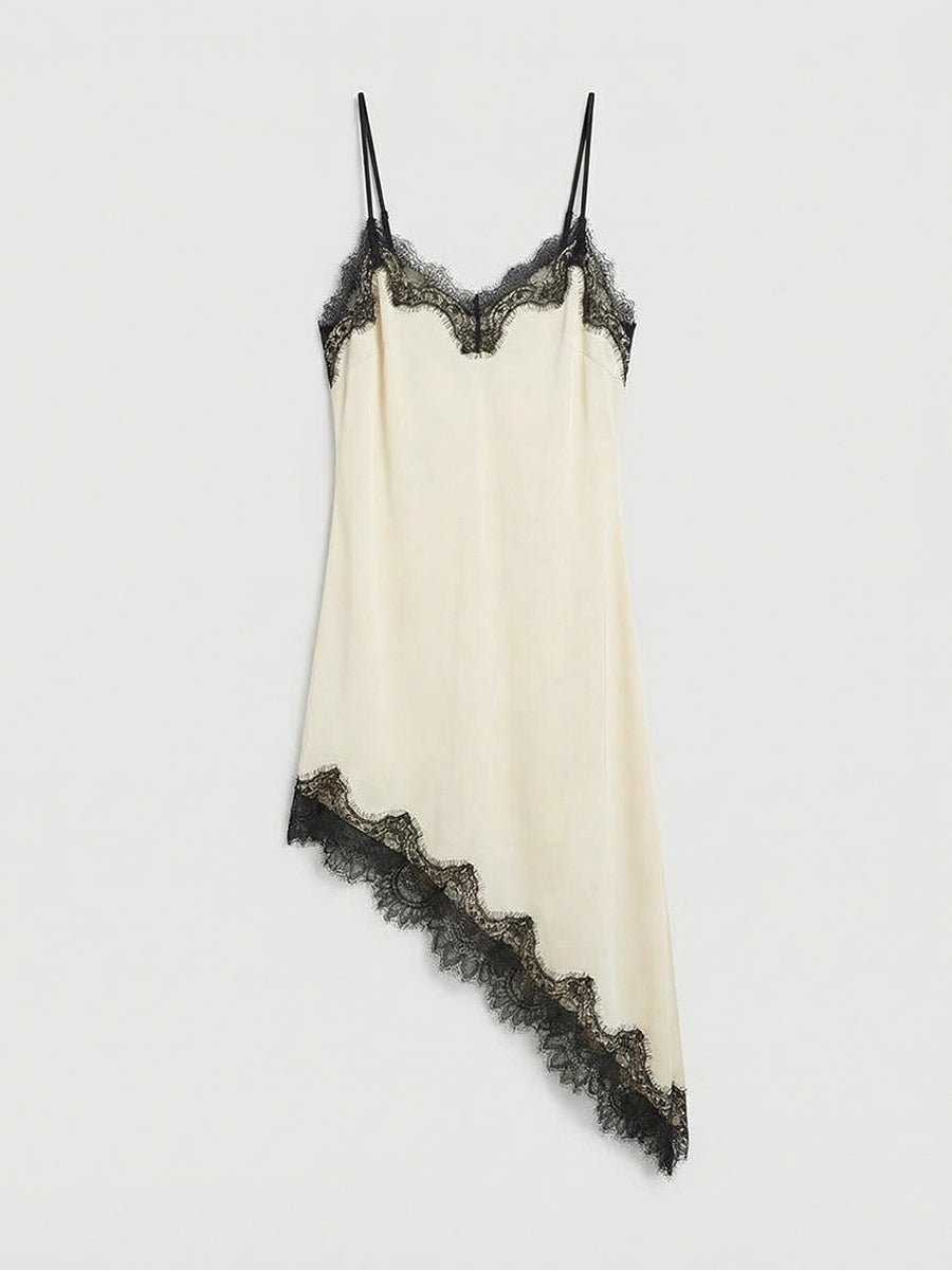 Lara Fluid Viscose Top - Vanilla Ice