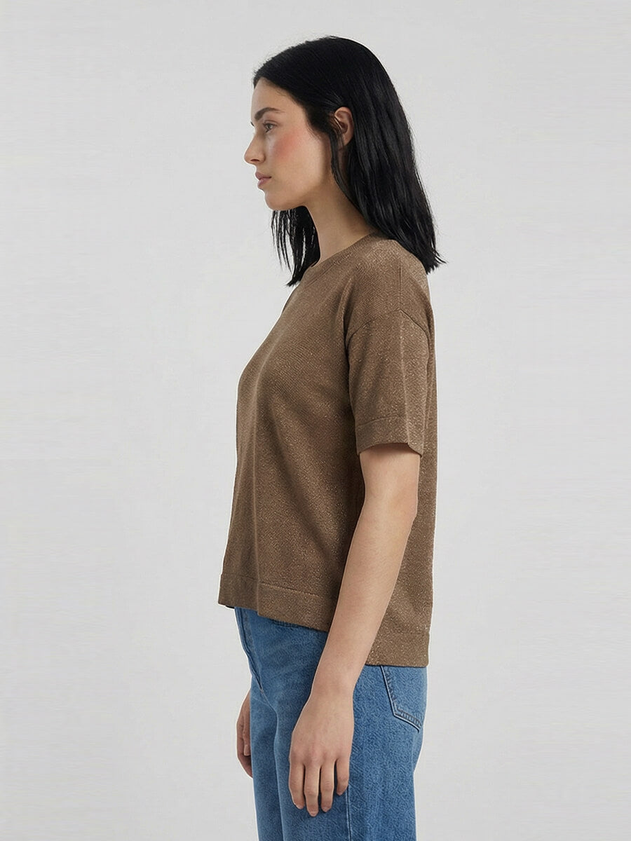 Sibin Linnebjerg
Dawn T-Shirt - Dark Sand