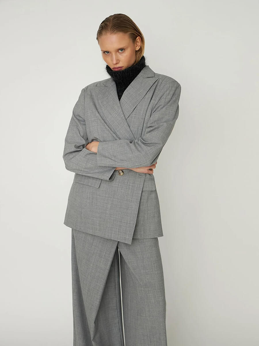 Dawn X Dare-Blade Trousers - Cloud