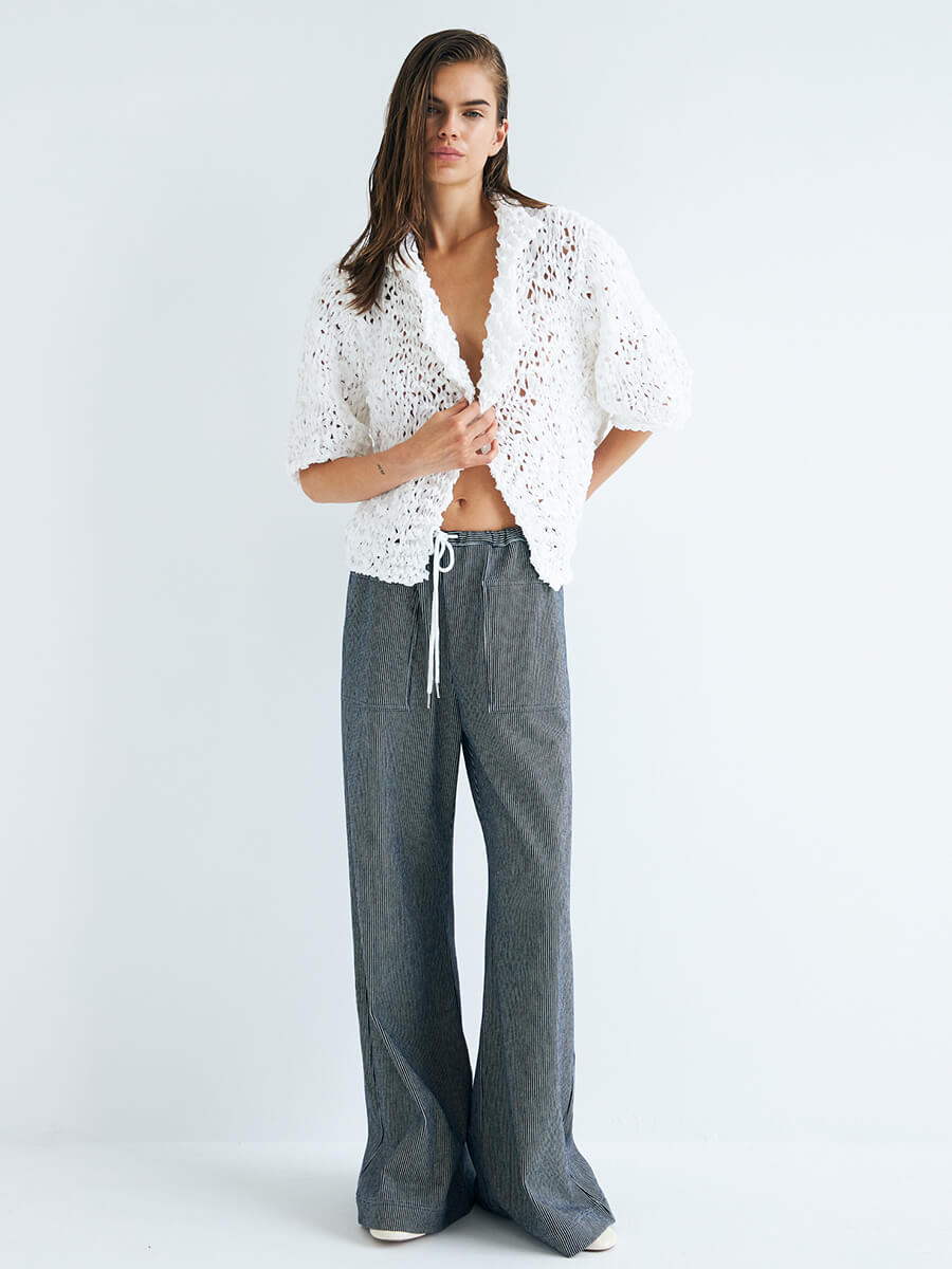 Dawn x Dare Moa Cardigan - Chalk.