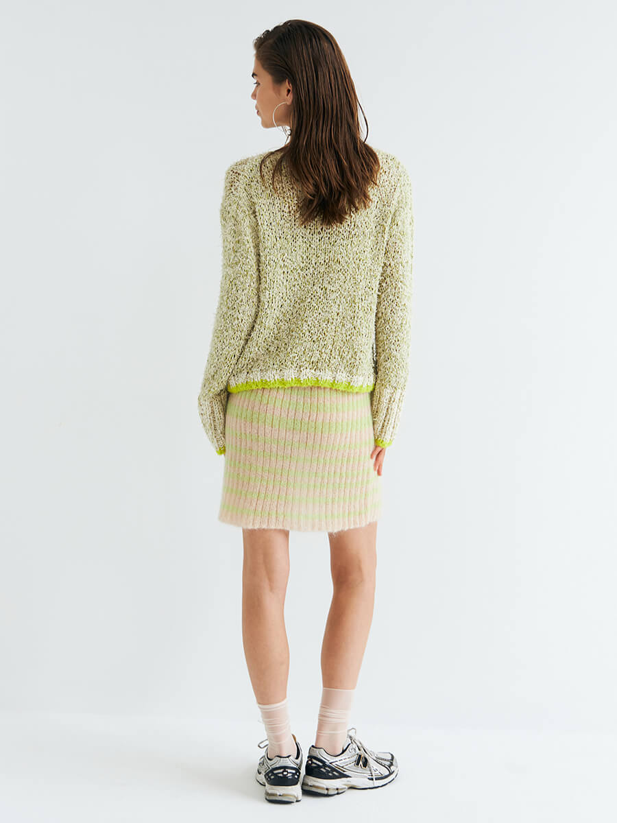 Dawn x dare Dawn x Dare Eloise Jumper - Kit & Lime