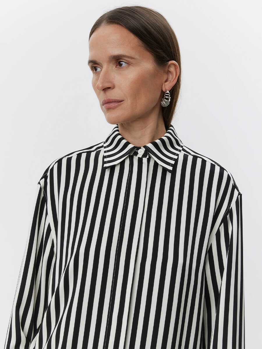 Day-Birger-Et-Mikkelsen-Lea-Striped-Viscose-Fluid-Stripes