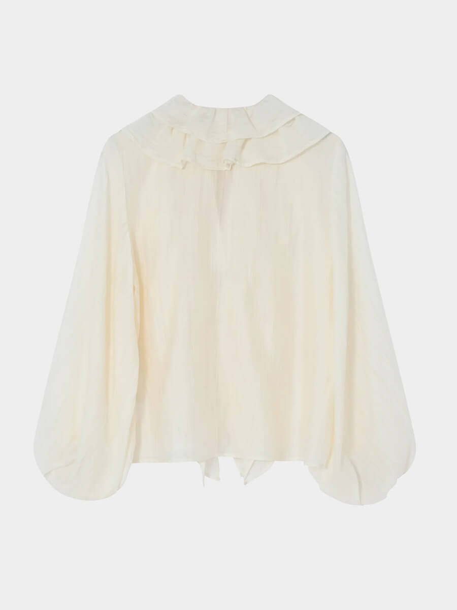 Frey Blouse - Jet Stream