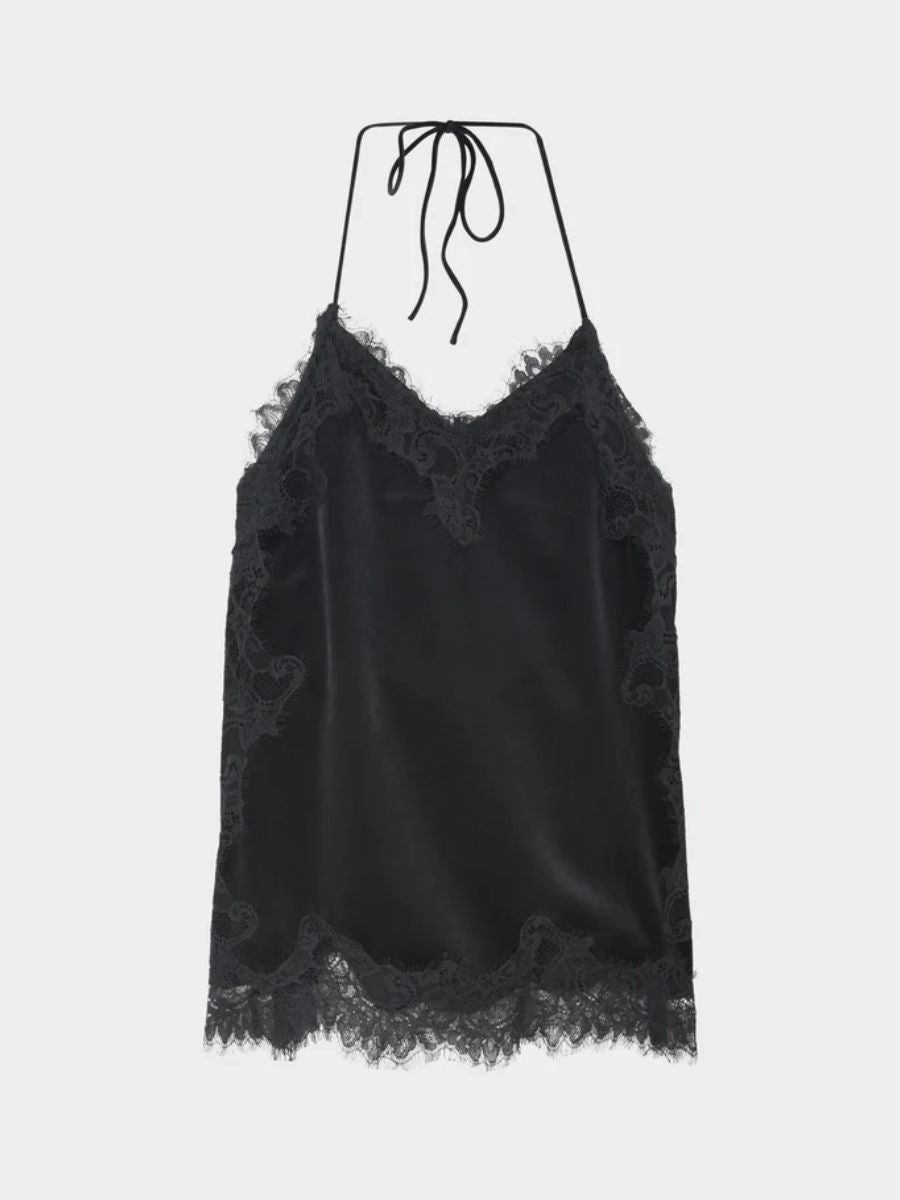 Day Birger et Mikkelsen - Lacey Velvet Top - Black