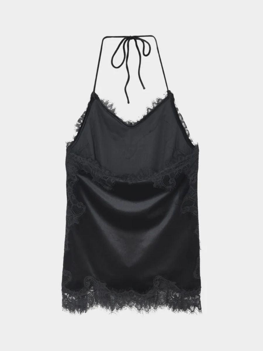 Day Birger et Mikkelsen - Lacey Velvet Top - Black