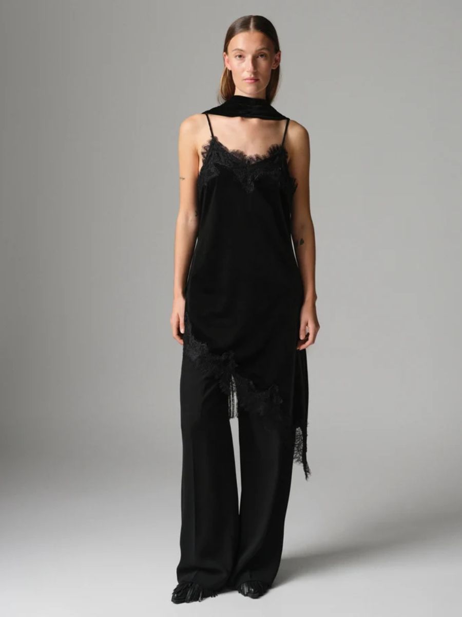 Day Birger et Mikkelsen - Lara Velvet Top - Black