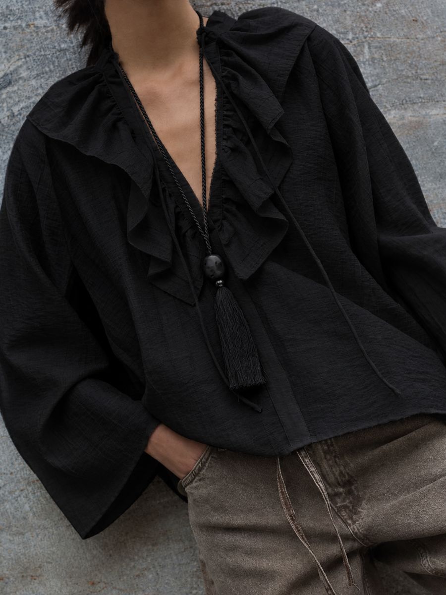 Day Birger et Mikkelsen - Meret Tassel Necklace - Black