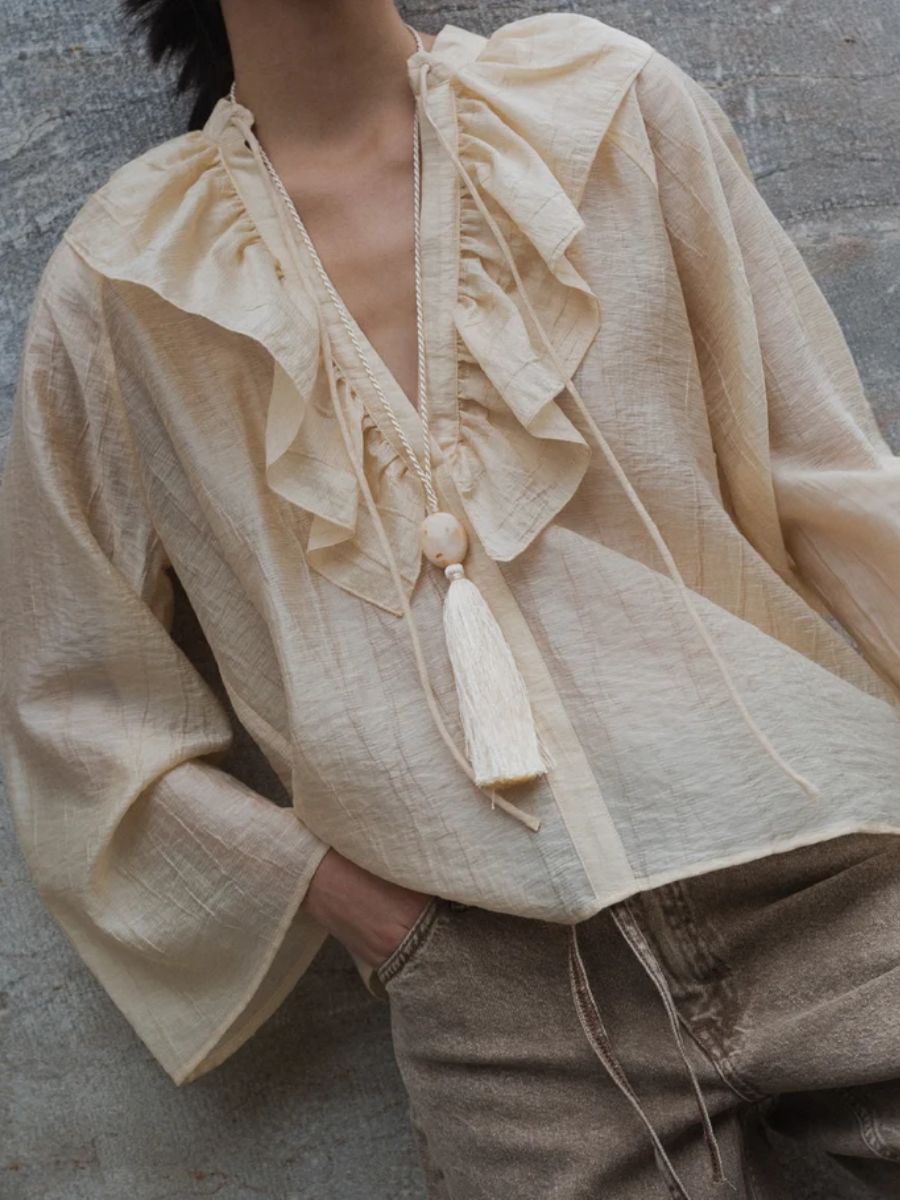 Day Birger et Mikkelsen - Meret Tassel Necklace - Ivory