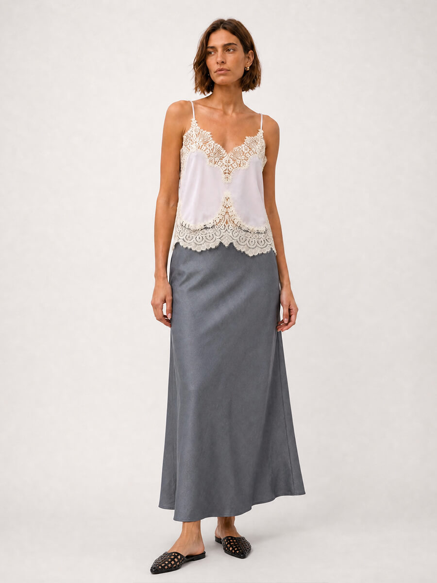 Samsoe Samsoe
Saagneta Long Skirt - Ombre Blue