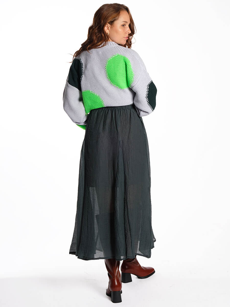 DAWN X DARE LOVE SKIRT - STORMY