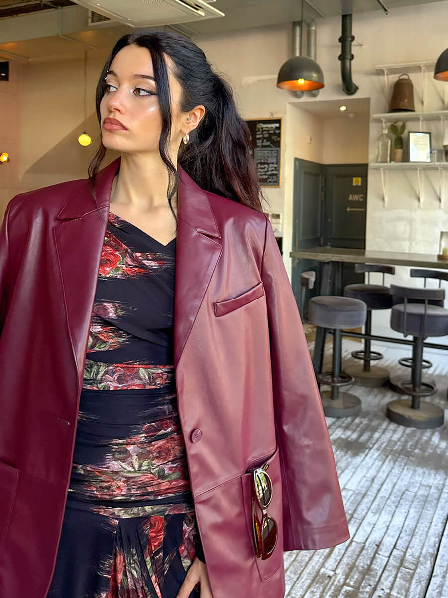 ESSENTIEL ANTWERP
Idrey Blazer - Burgundy