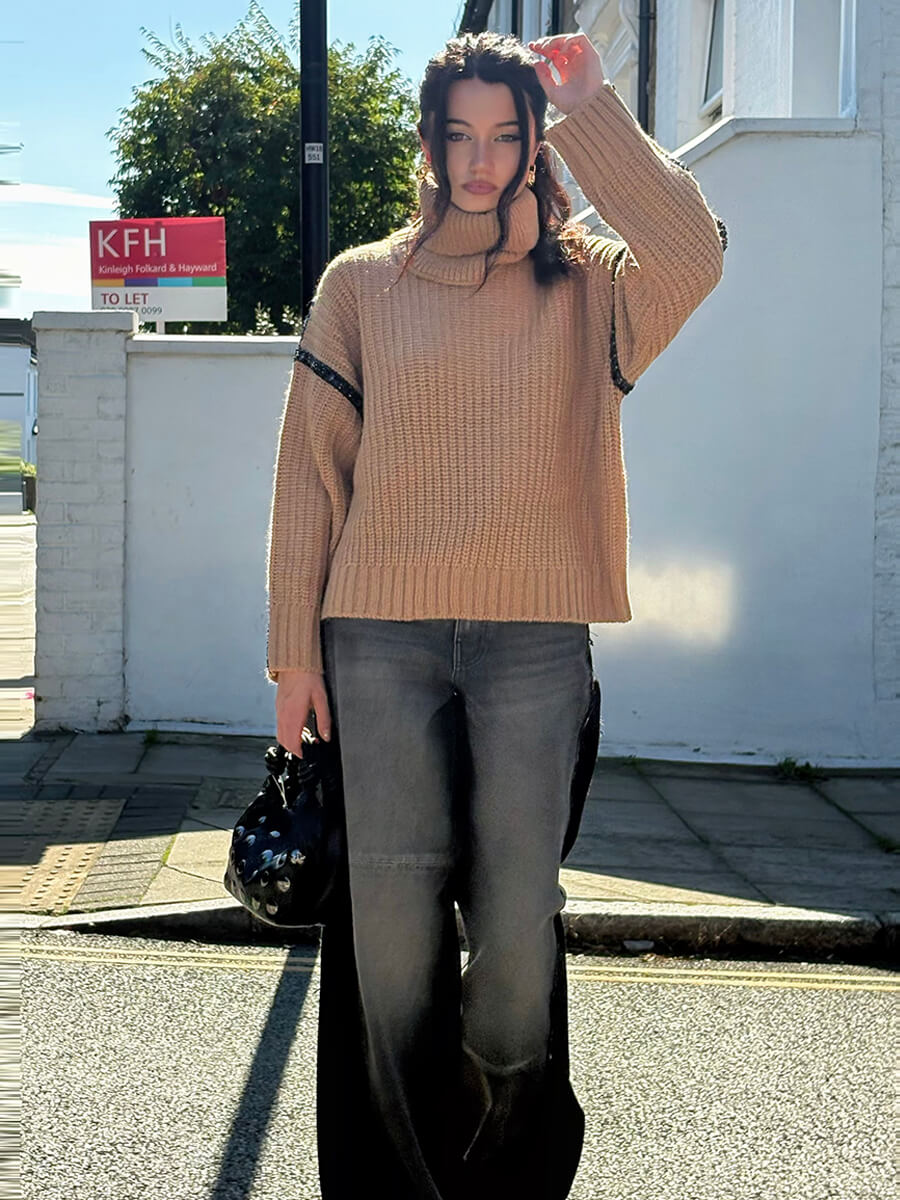 Indsay Pullover - Camel