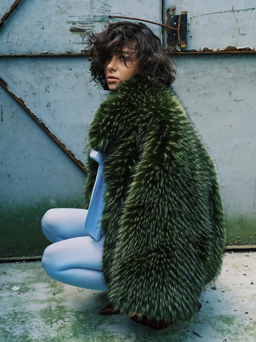ESSENTIEL ANTWERP
Kastanje Coat - Forest Whisper