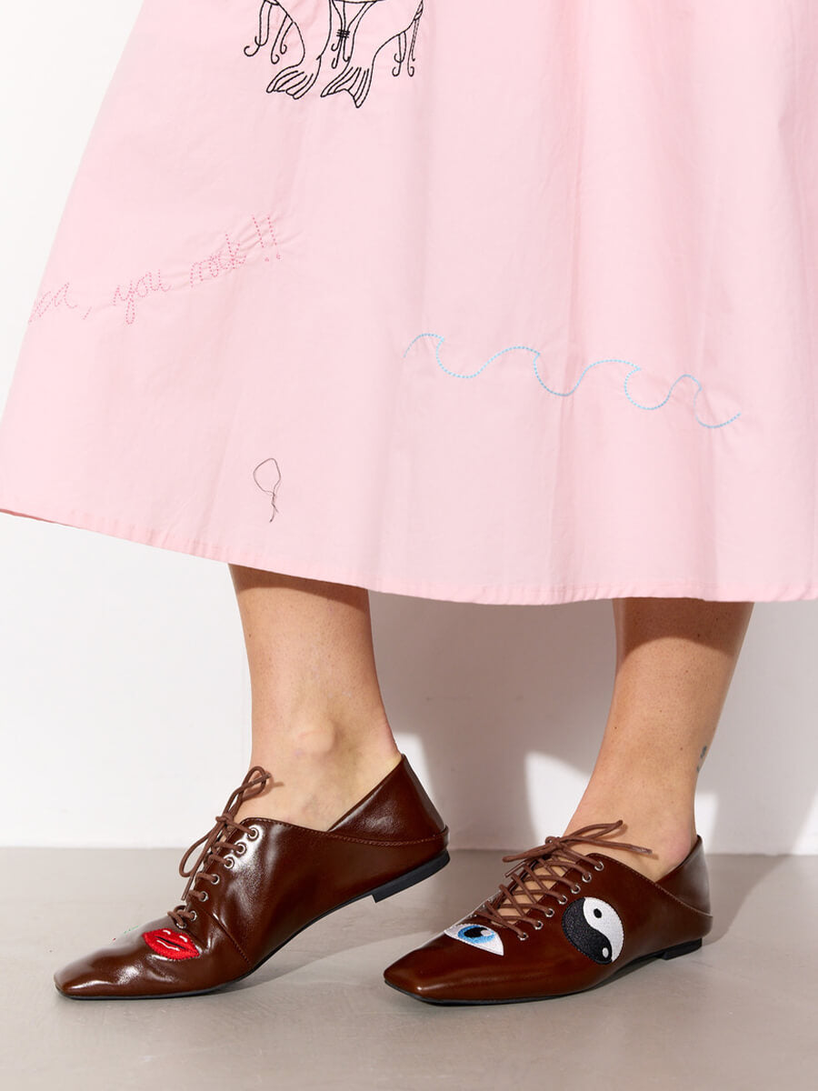 Hunkøn Elfrida Shoes - Brown