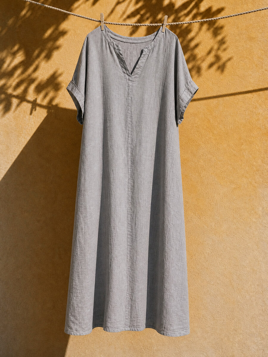 cabana living
Erantis Kaftan Dress - Fango Grey
