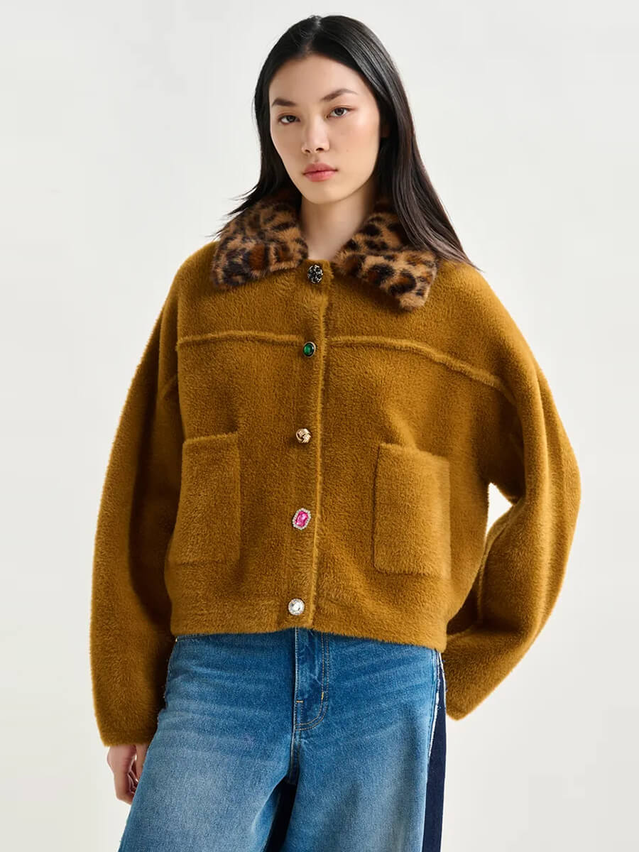 Essential Antwerp Intention Cardigan - Cinnamon