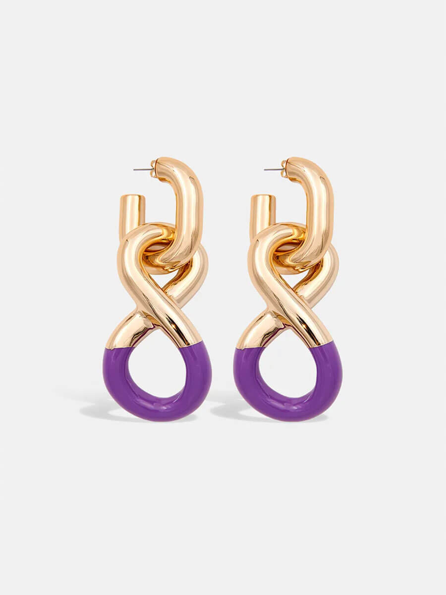 Essentiel Antwerp Evanescence Earrings - Purple