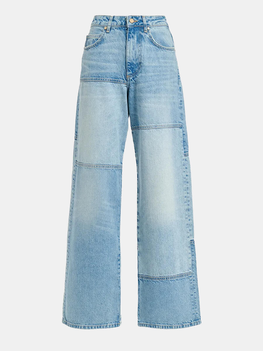 Essentiel Antwerp Faster Jeans - Patchwork wide leg jeans
