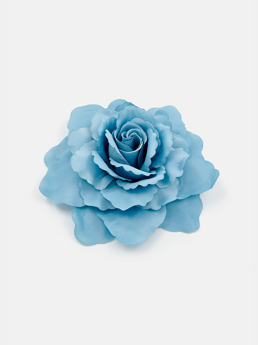 Essentiel Antwerp Fewo Brooch flower corsage in blue 