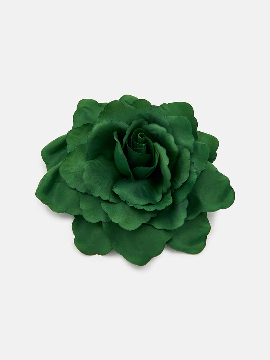 Essentiel Antwerp Fewo Brooch flower corsage in green