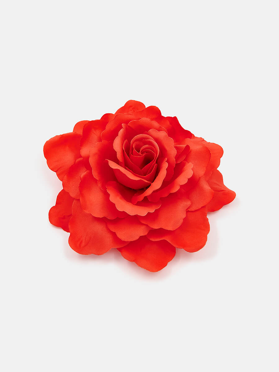 Essentiel Antwerp Fewo Brooch flower corsage in red