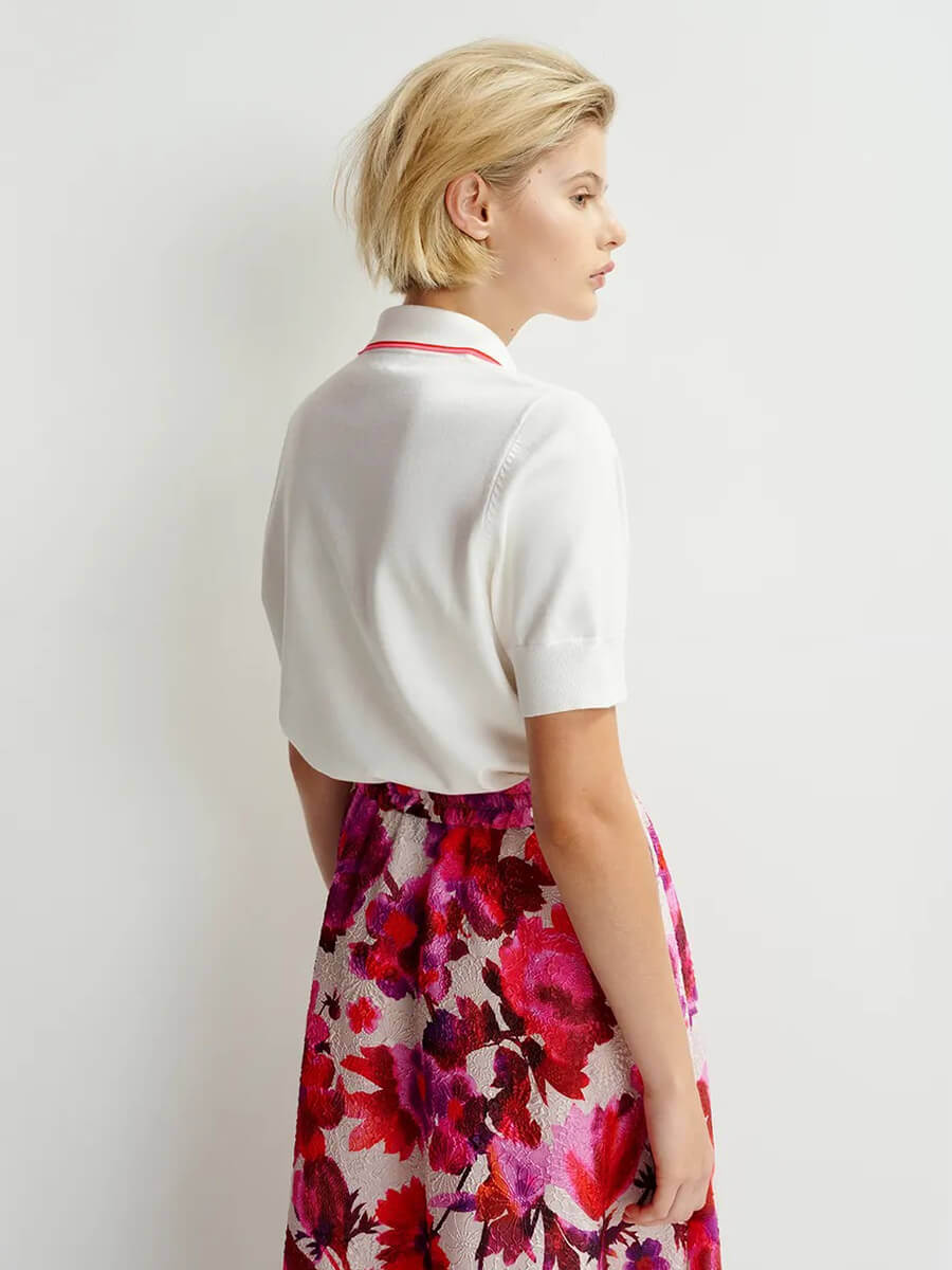 Essentiel-Antwerp-Harbour-Floral-Jacquard-Midi-Skirt