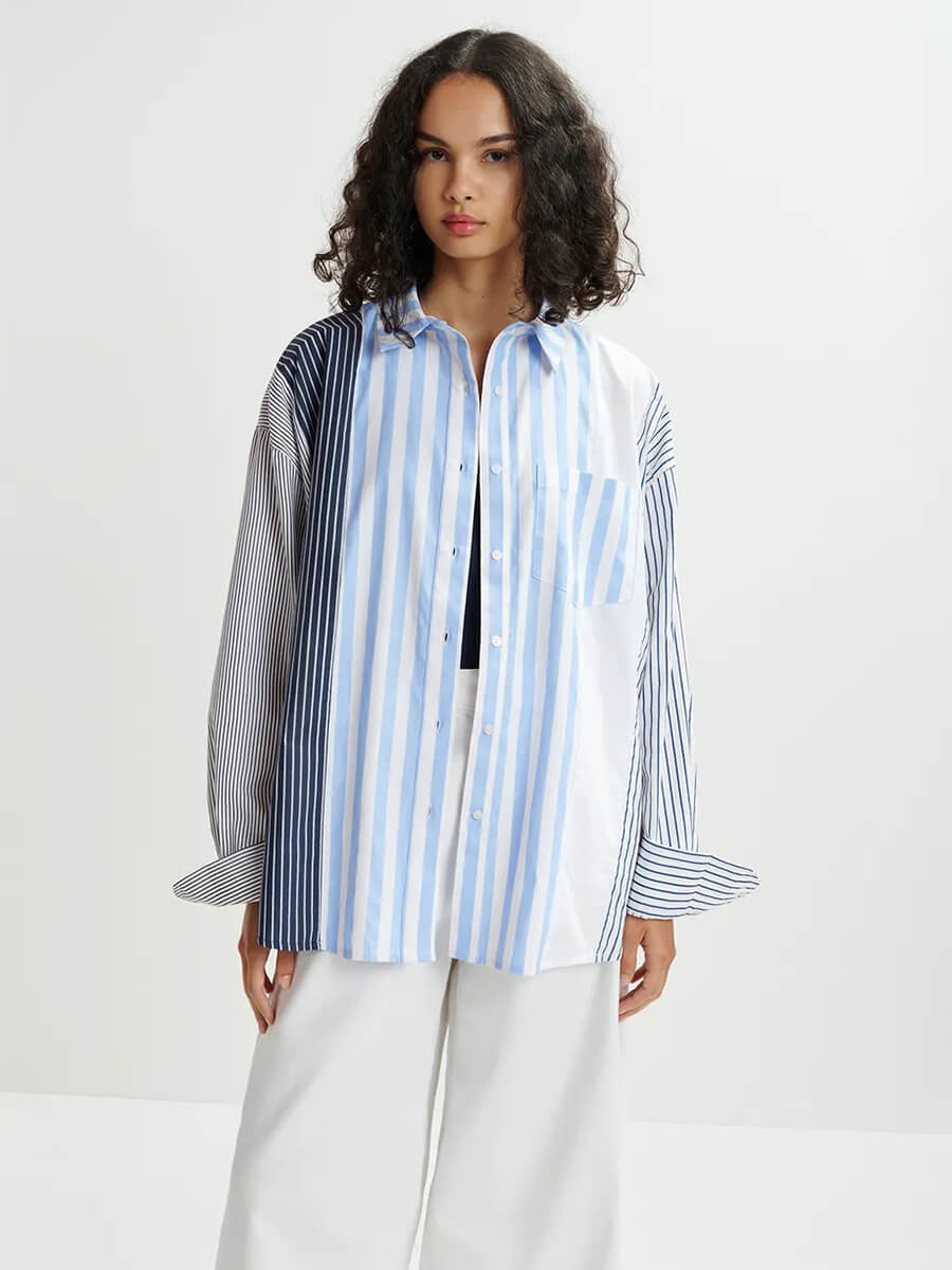 Essentiel-Antwerp-Hemix-Stripe-Shirt