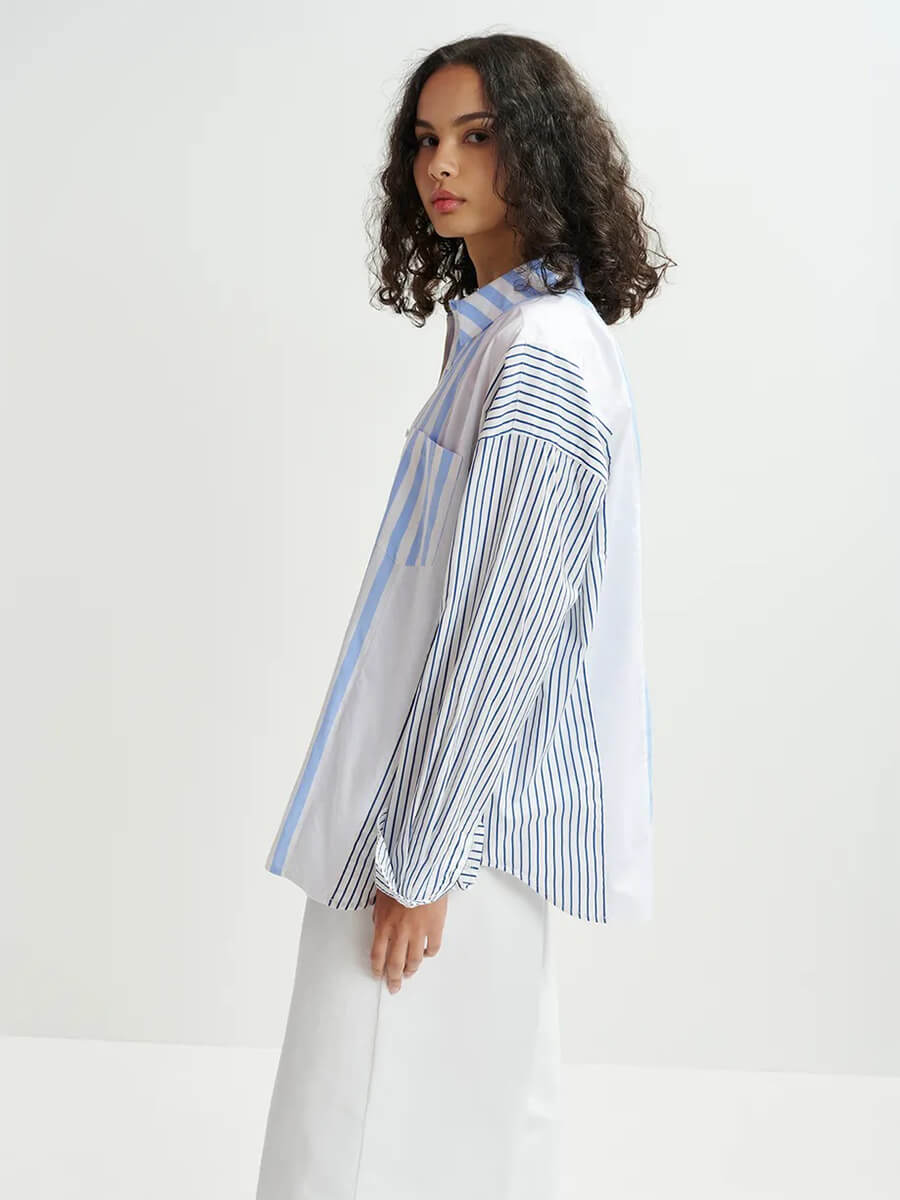 Essentiel-Antwerp-Hemix-Stripe-Shirt