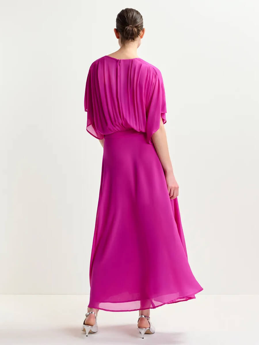 Essentiel-Antwerp-Hikart-Dress-Bright-Pink-1