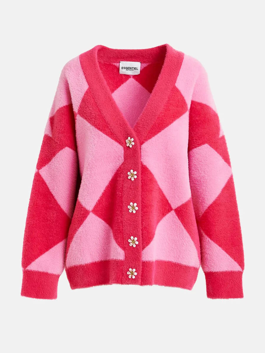 Essentiel-Antwerp-How-Cardigan-Pink