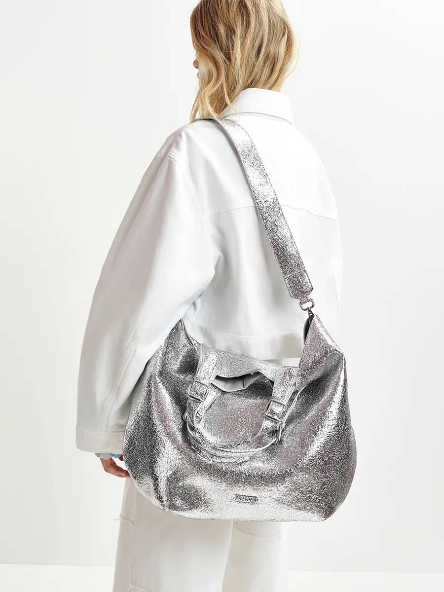 Essentiel-Antwerp-Hurry-Metallic-Shopper-Bag-Silver