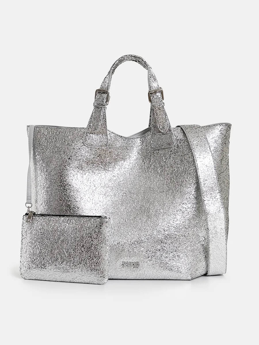 Essentiel-Antwerp-Hurry-Metallic-Shopper-Bag-Silver