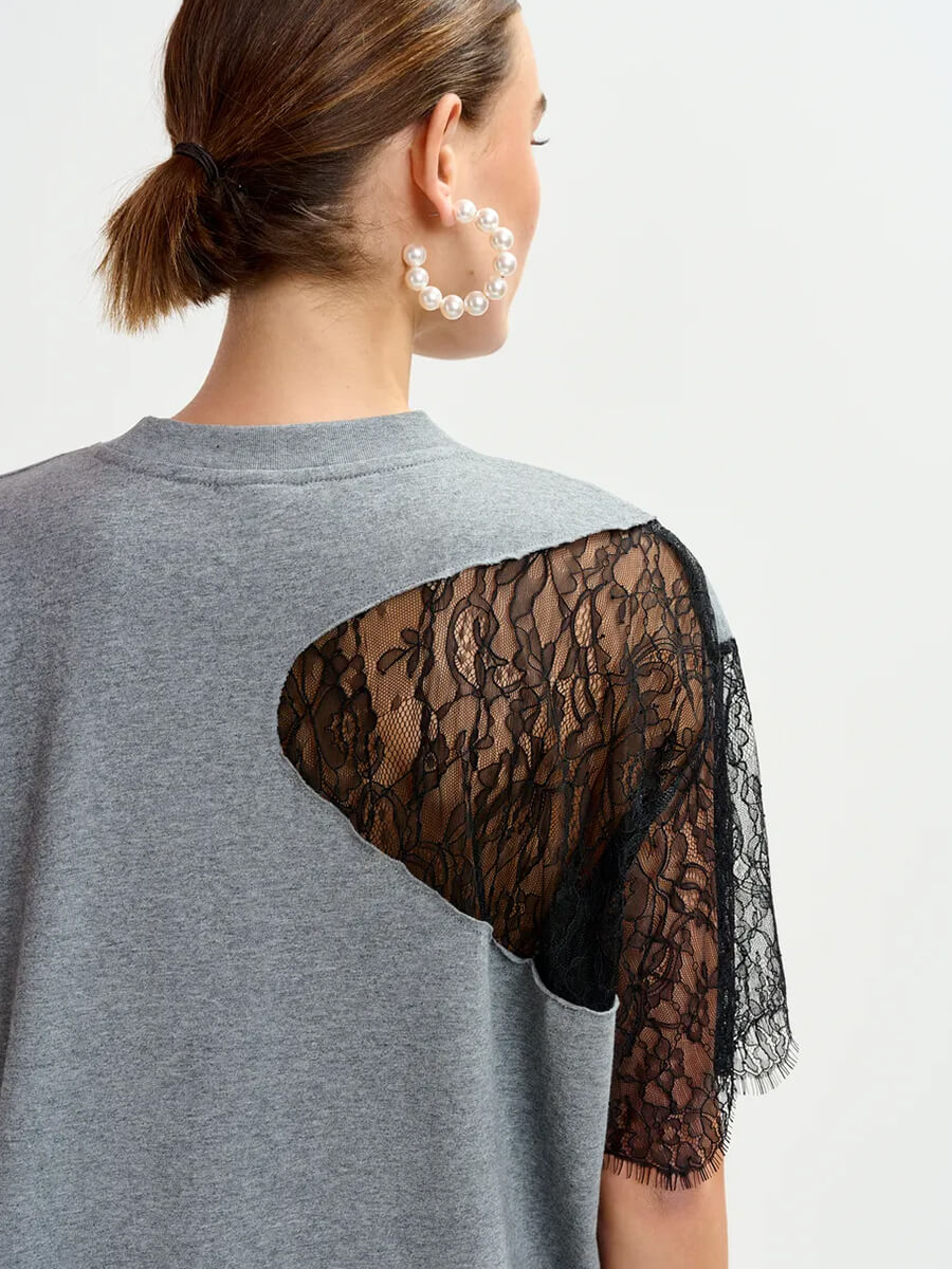 Essentiel Antwerp - Ibaby T-shirt - Black/Grey